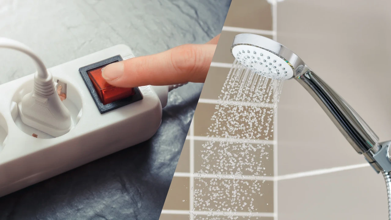 Bespaarmaatregelen energie douchen apparaten uitzetten