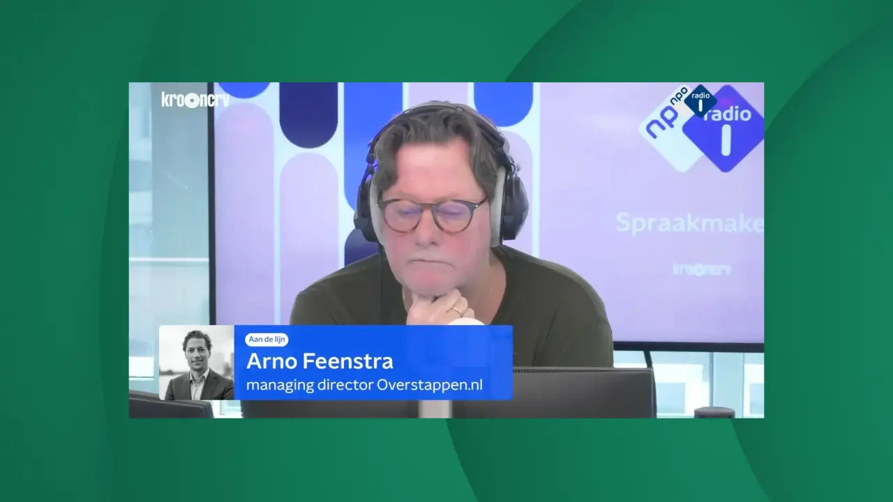 Arno Feenstra te gast bij NPO Radio 1 over stijgende energieprijzen