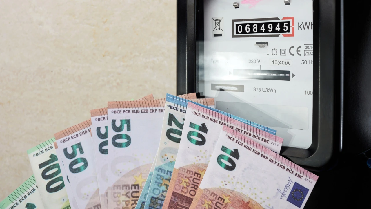 Euro's energiemeter energierekening