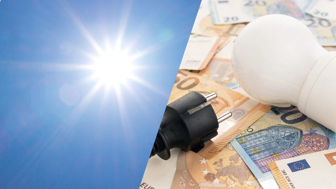 Dynamische contracten zon prijzen stekker