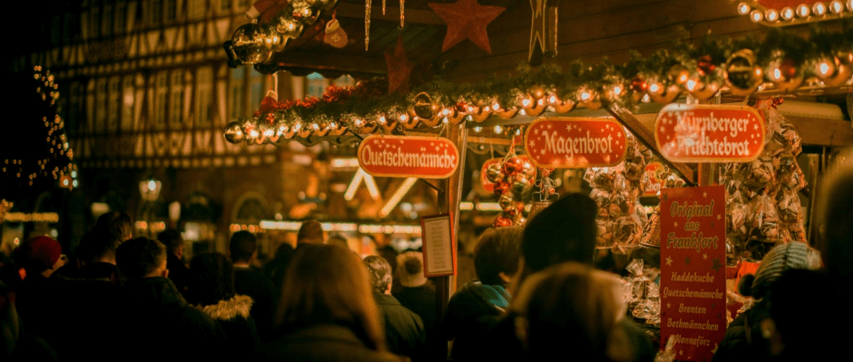Kerstmarkt in Duitsland