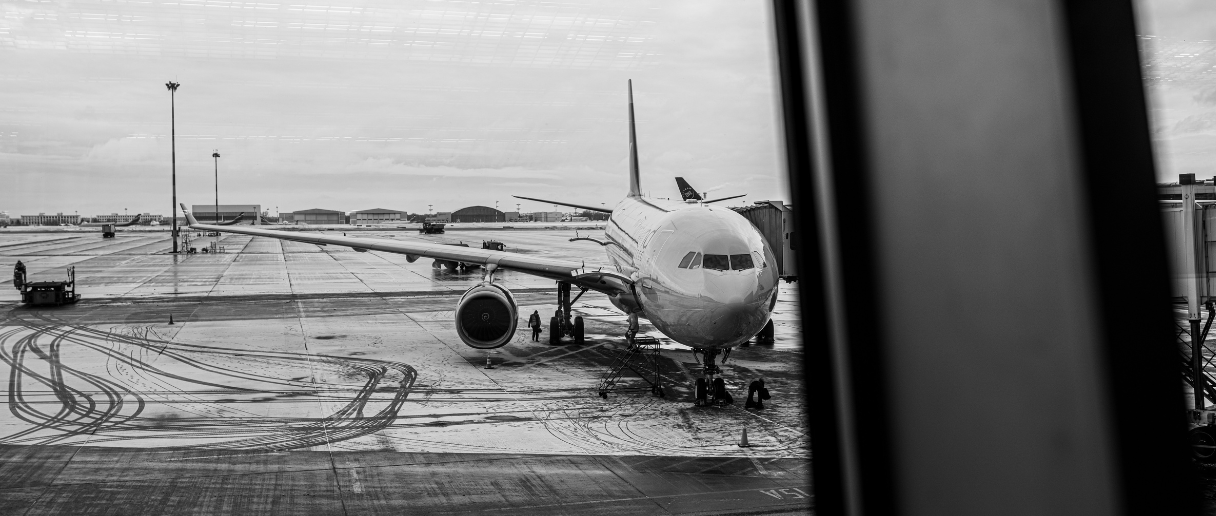 Vlucht vertraagd of geannuleerd sneeuw